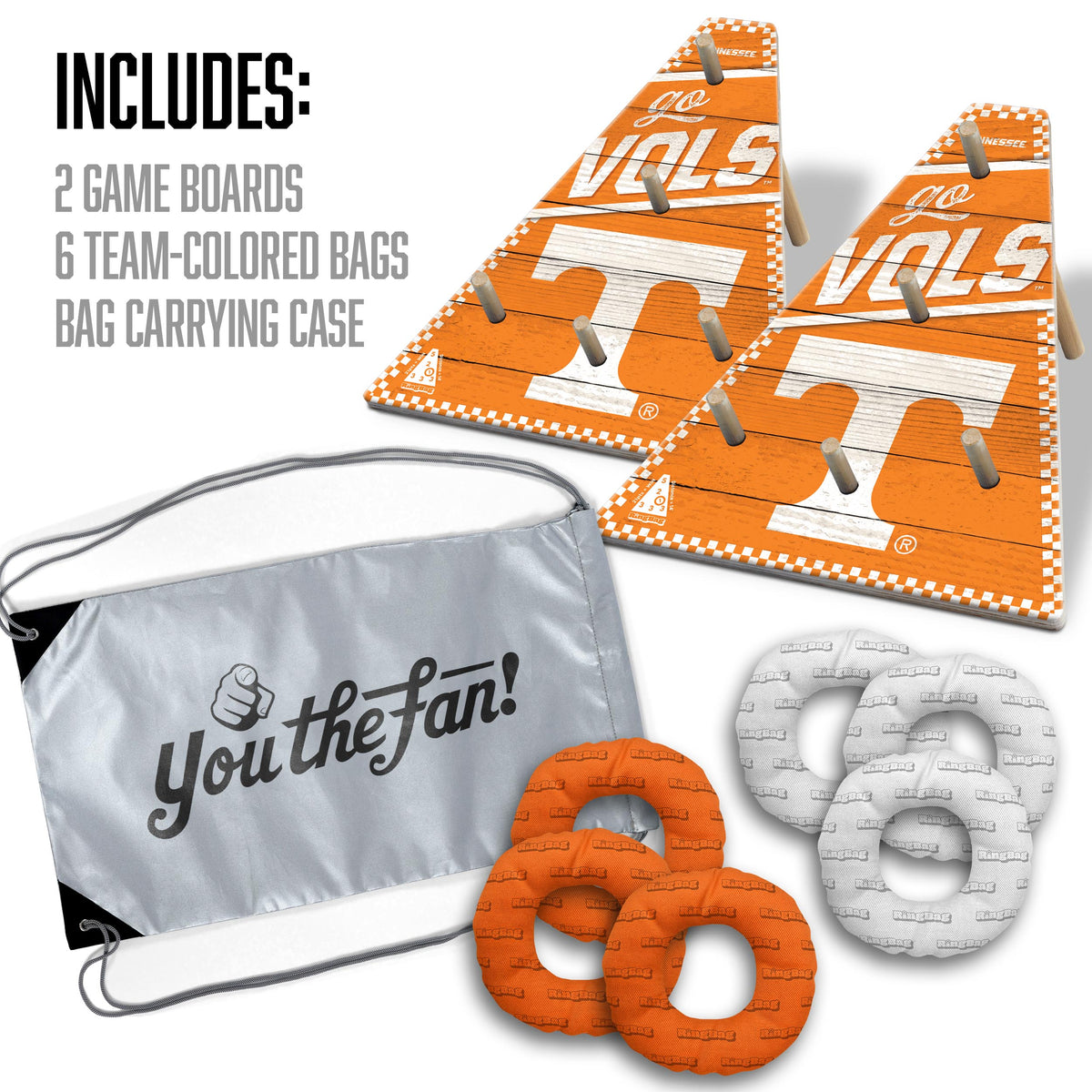 Tennessee Volunteers Ring Bag Game