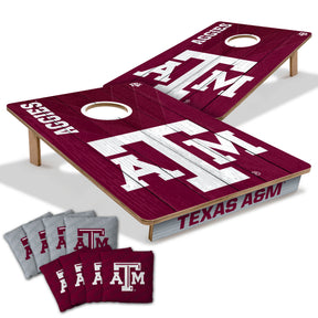 Texas A&M Aggies 2x3 All Wood Cornhole Game Set