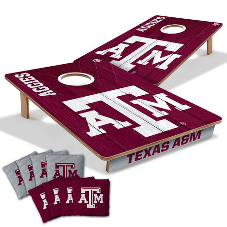 Texas A&M Aggies 2x3 All Wood Cornhole Game Set