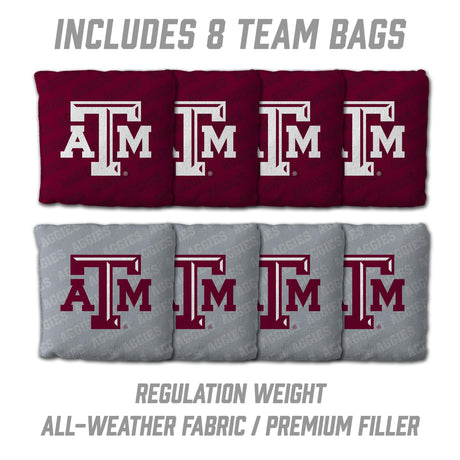 Texas A&M Aggies 2x4 All Wood Cornhole Game Set