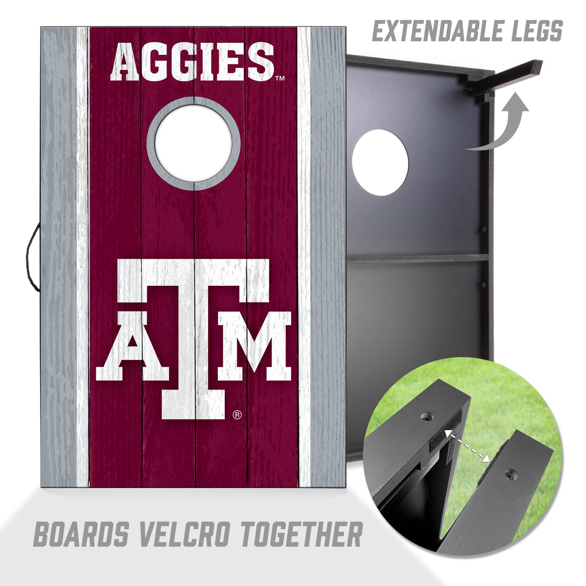Texas A&M Aggies 2x3 MDF Cornhole Game Set