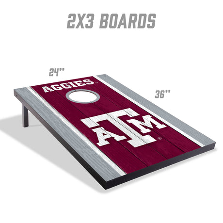 Texas A&M Aggies 2x3 MDF Cornhole Game Set