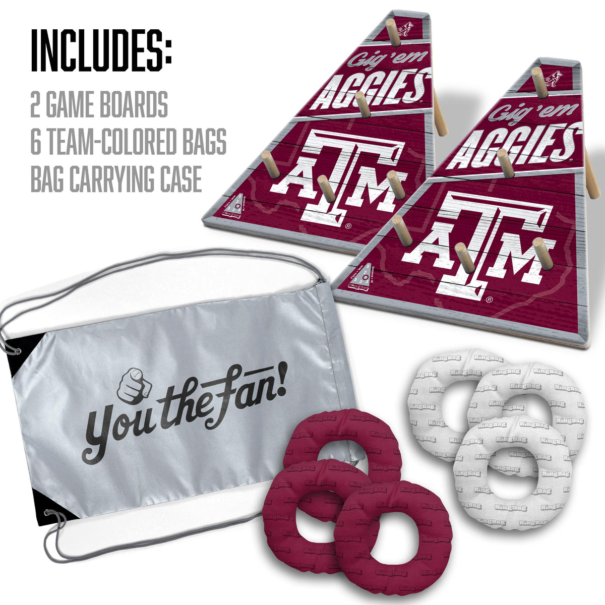 Texas A&M Aggies Ring Bag Game
