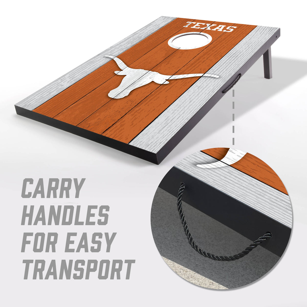 Texas Longhorns 2x3 MDF Cornhole Game Set
