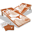 Texas Longhorns 2x4 All Wood Cornhole Game Set