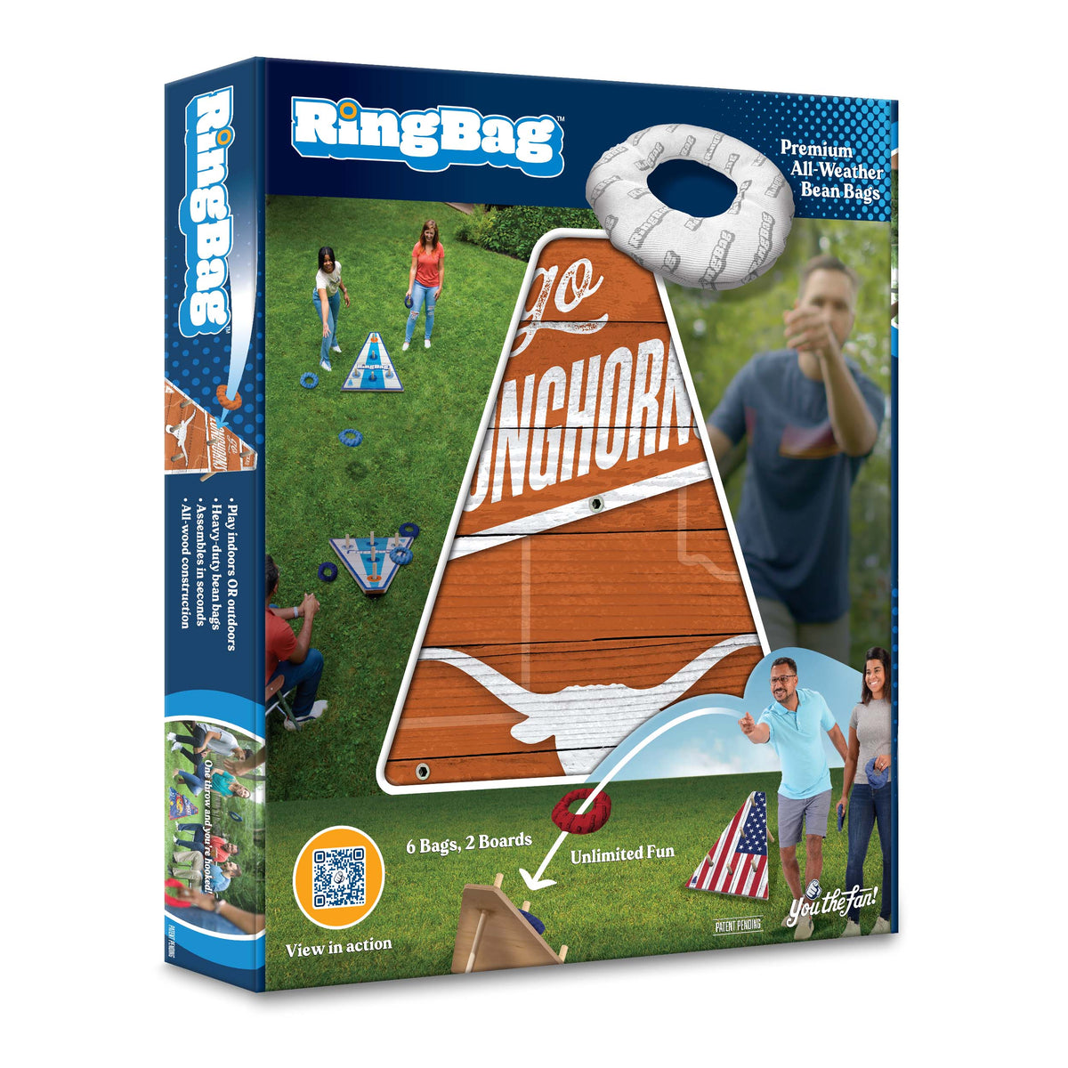 Texas Longhorns Ring Bag Game