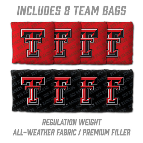 Texas Tech Red Raiders 2x4 All Wood Cornhole Game Set