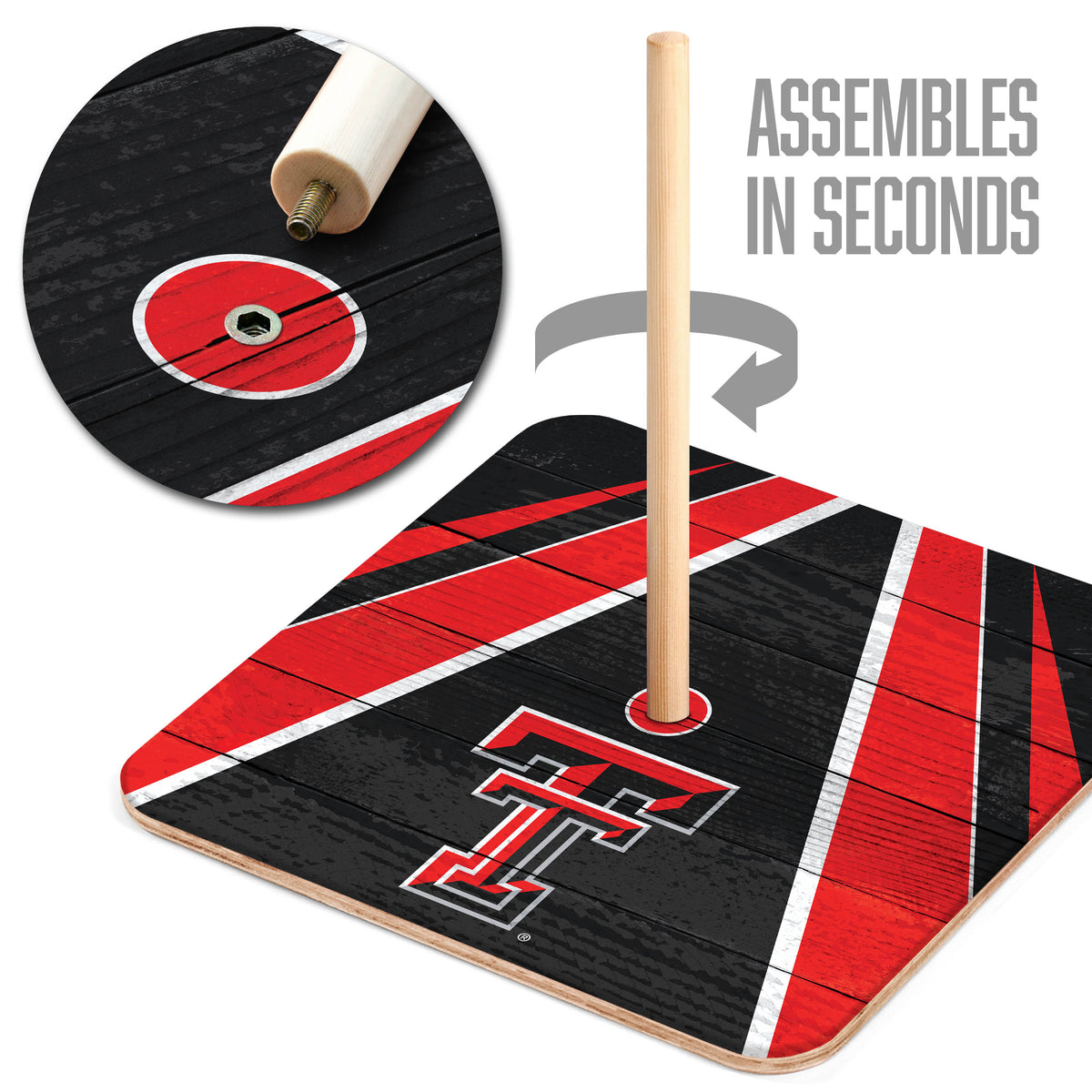 Texas Tech Red Raiders Horseshoe Bag Game