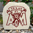 Show your love for the Texas A&M Aggies when you add this Engraved Limestone Decorative Stone to your collection.