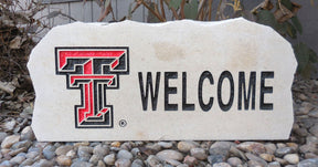 Show your love for the Texas Tech Red Raiders when you add this Engraved Limestone Decorative Stone to your collection.