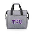 TCU Horned Frogs On The Go Lunch Bag Cooler - Gray