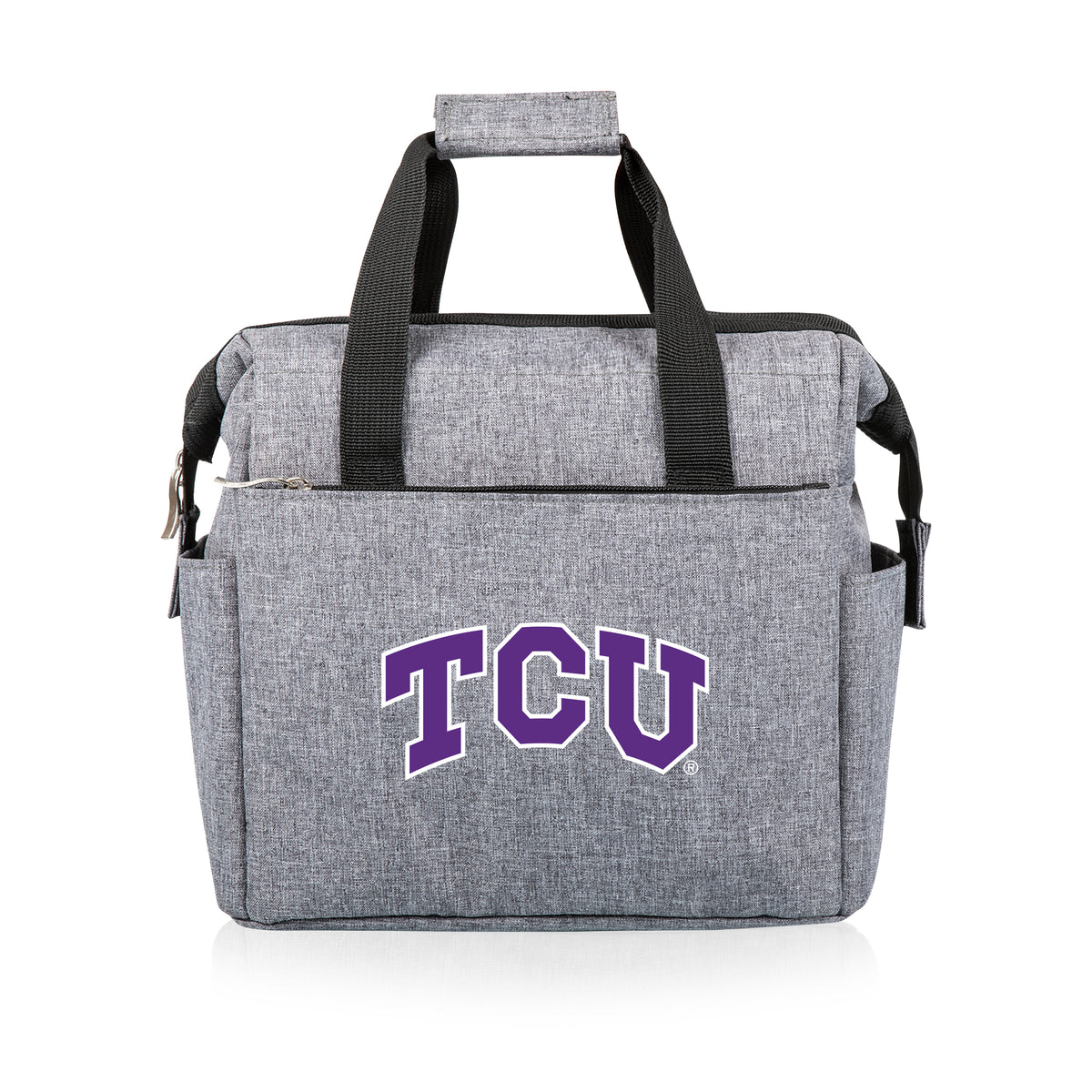 TCU Horned Frogs On The Go Lunch Bag Cooler - Gray