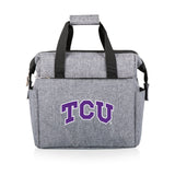 TCU Horned Frogs On The Go Lunch Bag Cooler - Gray