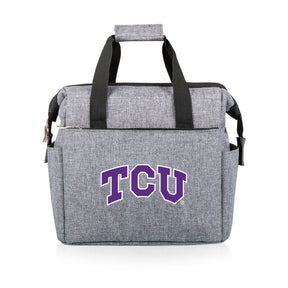TCU Horned Frogs On The Go Lunch Bag Cooler - Gray