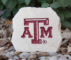Show your love for the Texas A&M Aggies when you add this Engraved Limestone Decorative Stone to your collection.