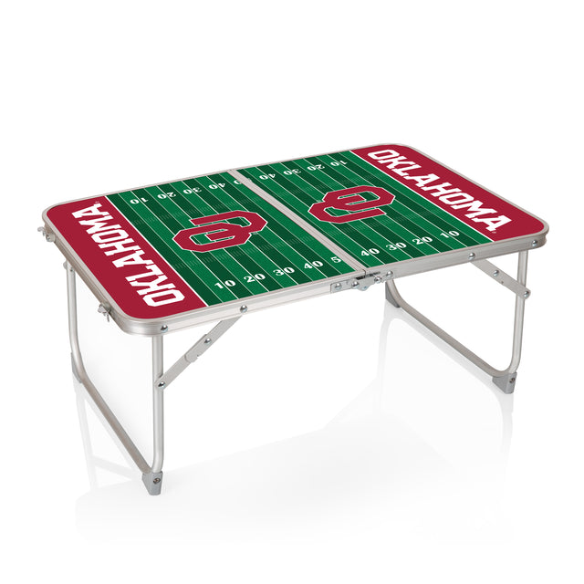 Oklahoma Sooners Mini Portable Folding Table