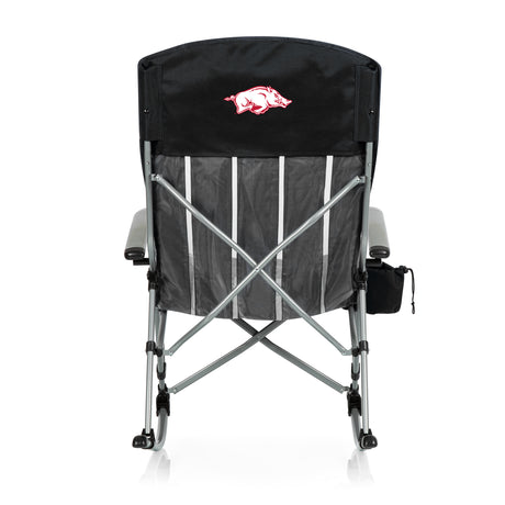 Arkansas Razorbacks Outdoor Rocking Camp Chair