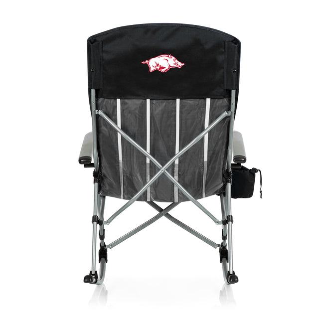 Arkansas Razorbacks Outdoor Rocking Camp Chair