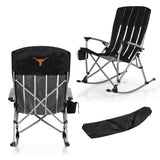 Texas Longhorns Outdoor Rocking Camp Chair