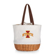 Iowa State Cyclones Coronado Canvas and Willow Basket Tote