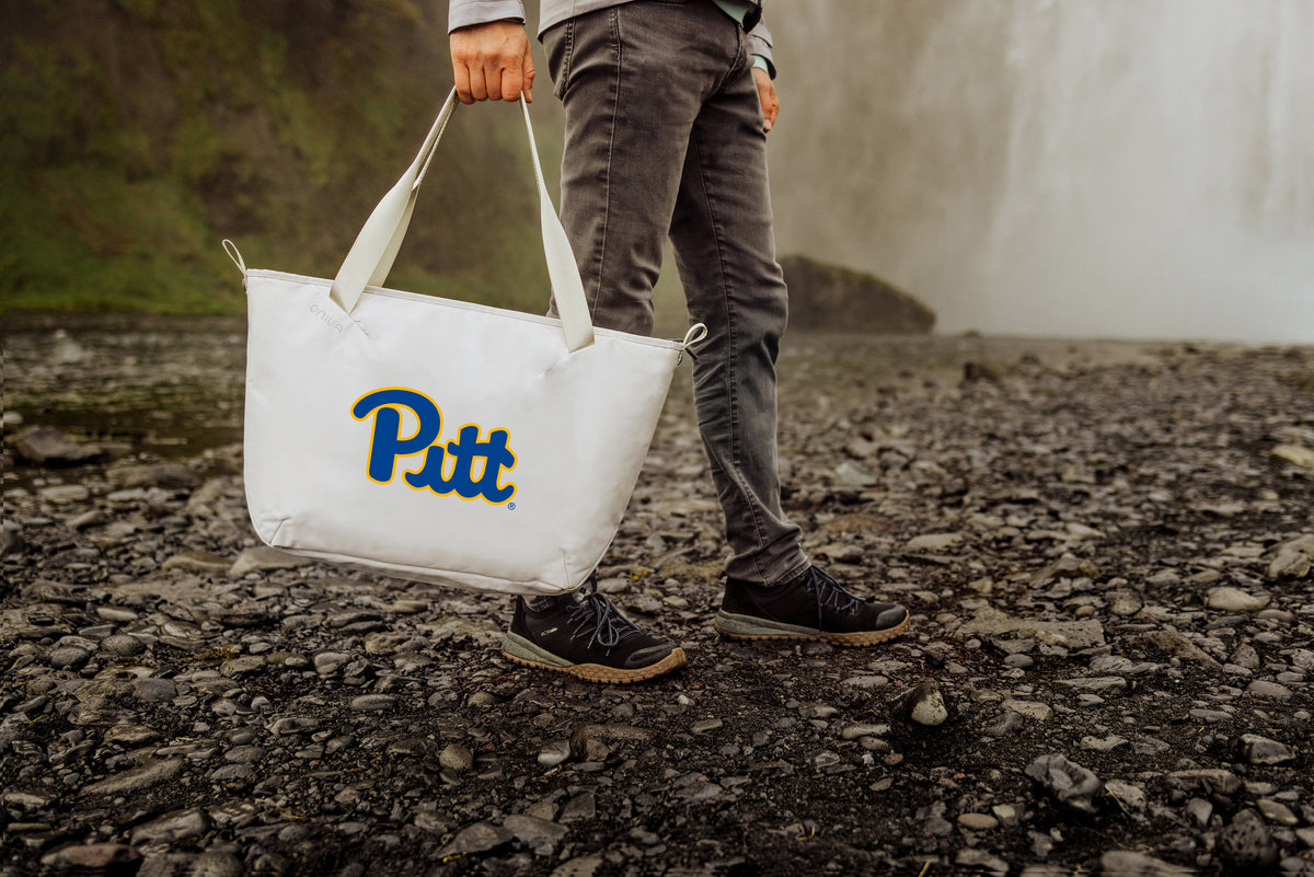 Pittsburgh Panthers Eco-Friendly Cooler Tote Bag - White