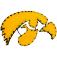 Iowa Hawkeyes Recycled Metal Wall Decor