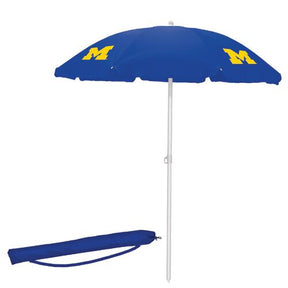 Michigan Wolverines Beach Umbrella
