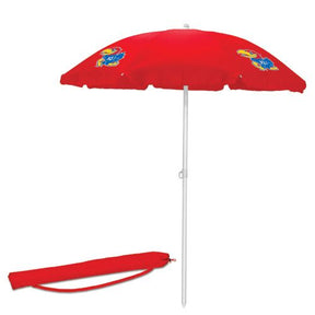 Kansas Jayhawks Beach Umbrella