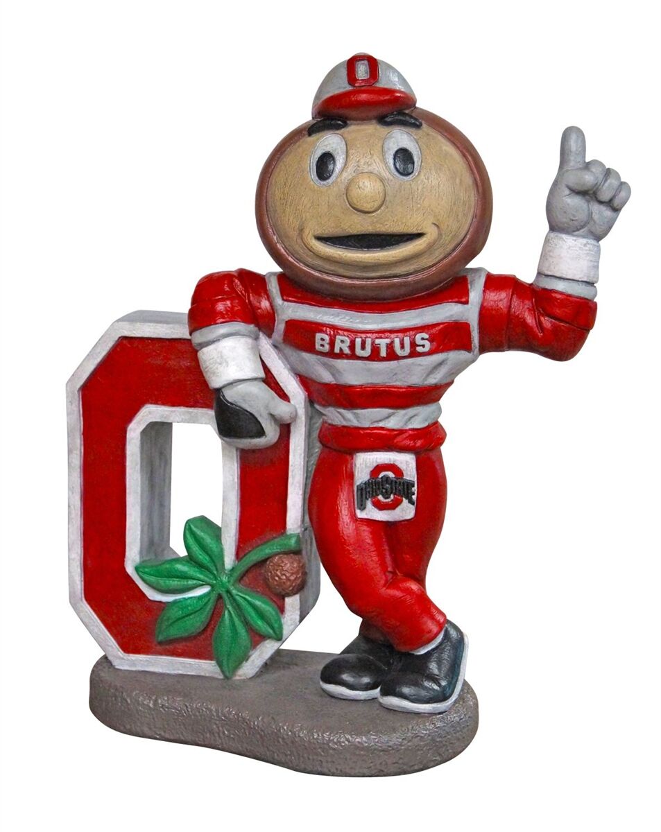 Ohio State Buckeyes Mascot Garden Statue