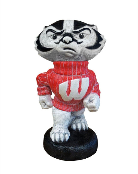Wisconsin Badgers Mascot Garden Statue