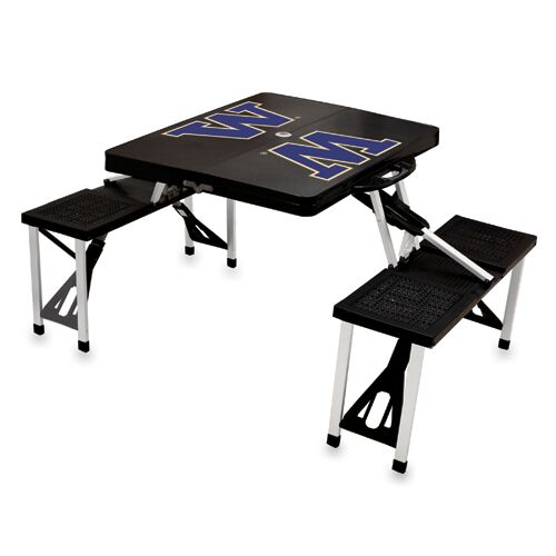 Washington Huskies Folding Picnic Table