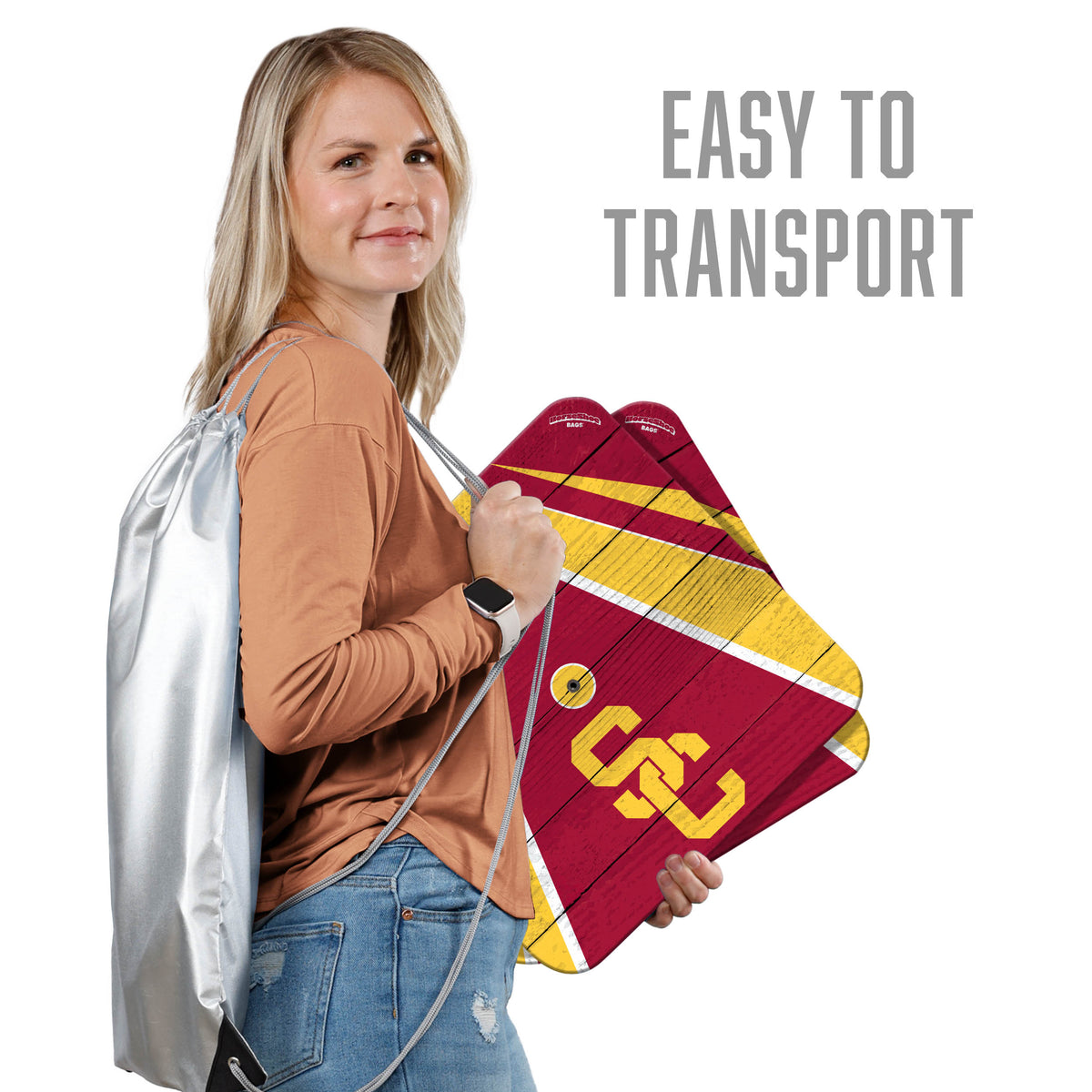 USC Trojans Horseshoe Bag Game