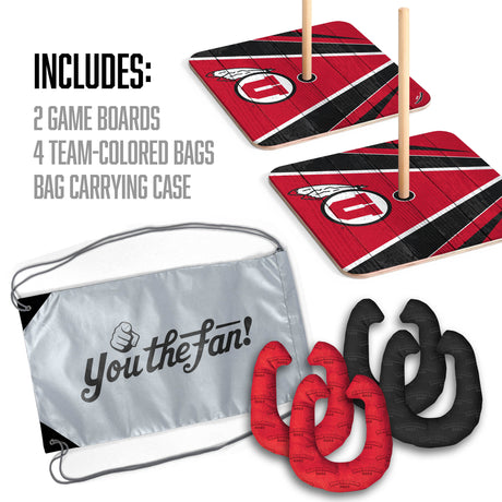 Utah Utes Horseshoe Bag Game