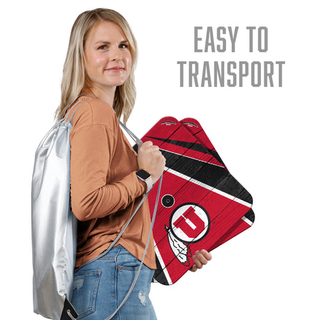 Utah Utes Horseshoe Bag Game