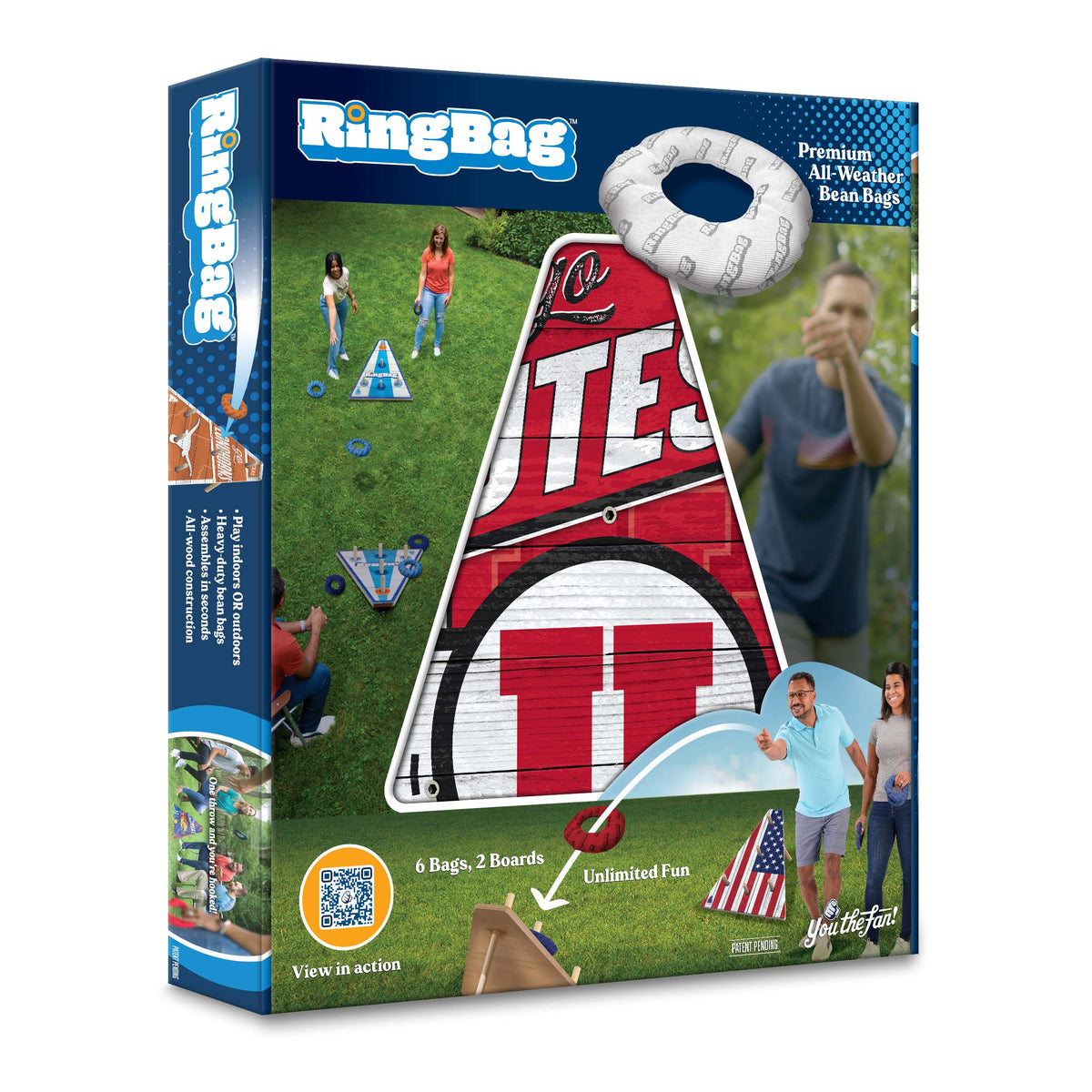 Utah Utes Ring Bag Game