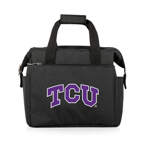 TCU Horned Frogs On The Go Lunch Bag Cooler - Black