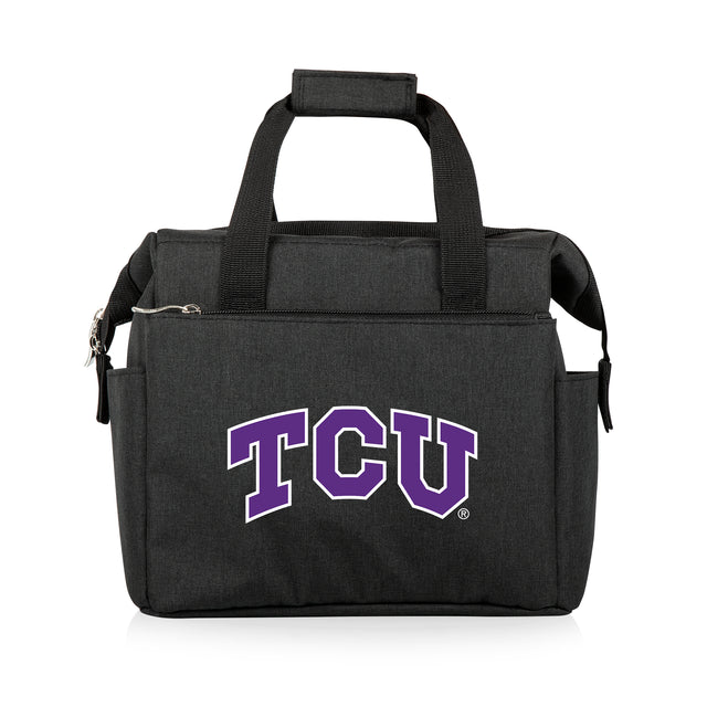 TCU Horned Frogs On The Go Lunch Bag Cooler - Black