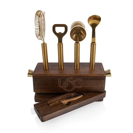 USC Trojans Sidecar 5-Piece Bar Tool Set