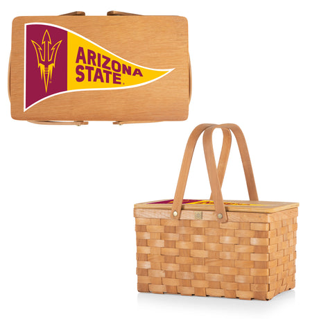 Arizona State Sun Devils Poppy Personal Picnic Basket