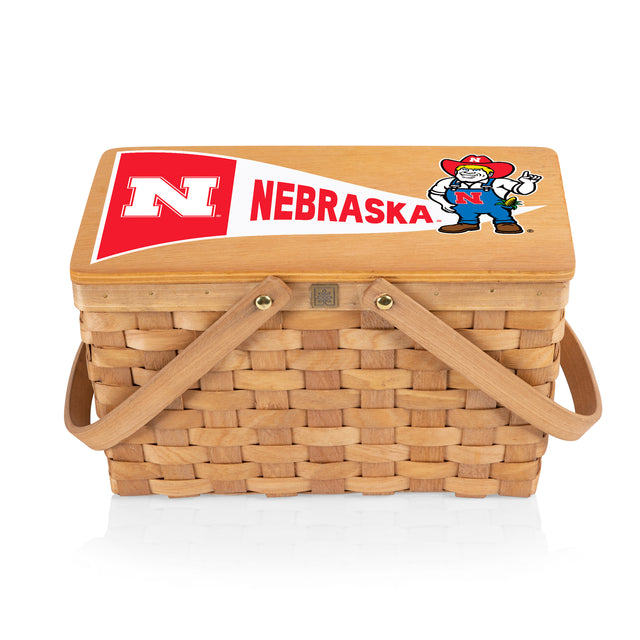 Nebraska Huskers Poppy Personal Picnic Basket