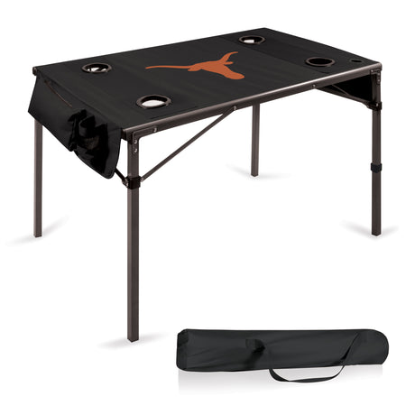 Texas Longhorns Portable Folding Travel Table