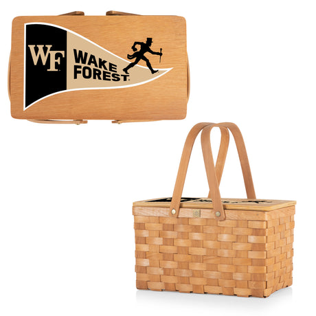 Wake Forest Demon Deacons Poppy Personal Picnic Basket