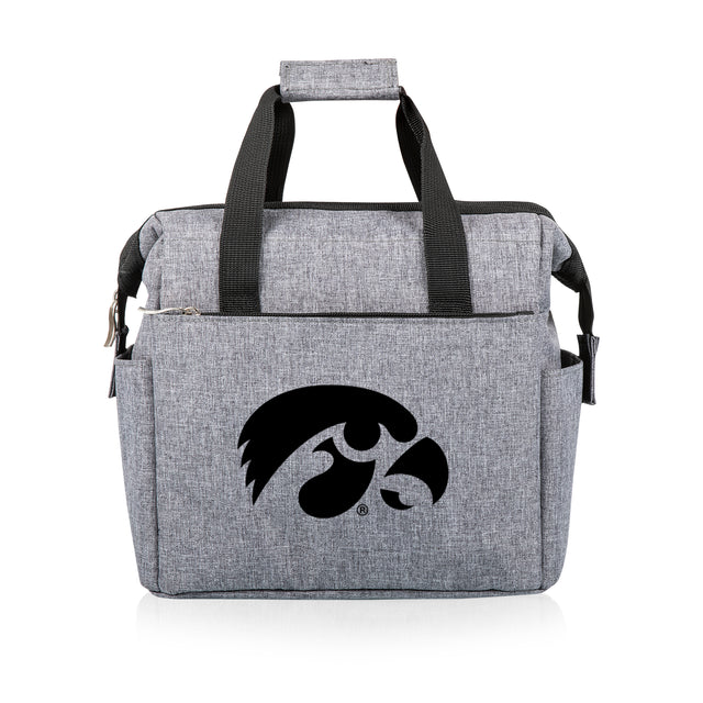 Iowa Hawkeyes On The Go Lunch Bag Cooler - Gray