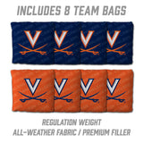 Virginia Tech Hokies 2x4 All Wood Cornhole Game Set