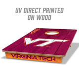 Virginia Tech Hokies 2x3 All Wood Cornhole Game Set