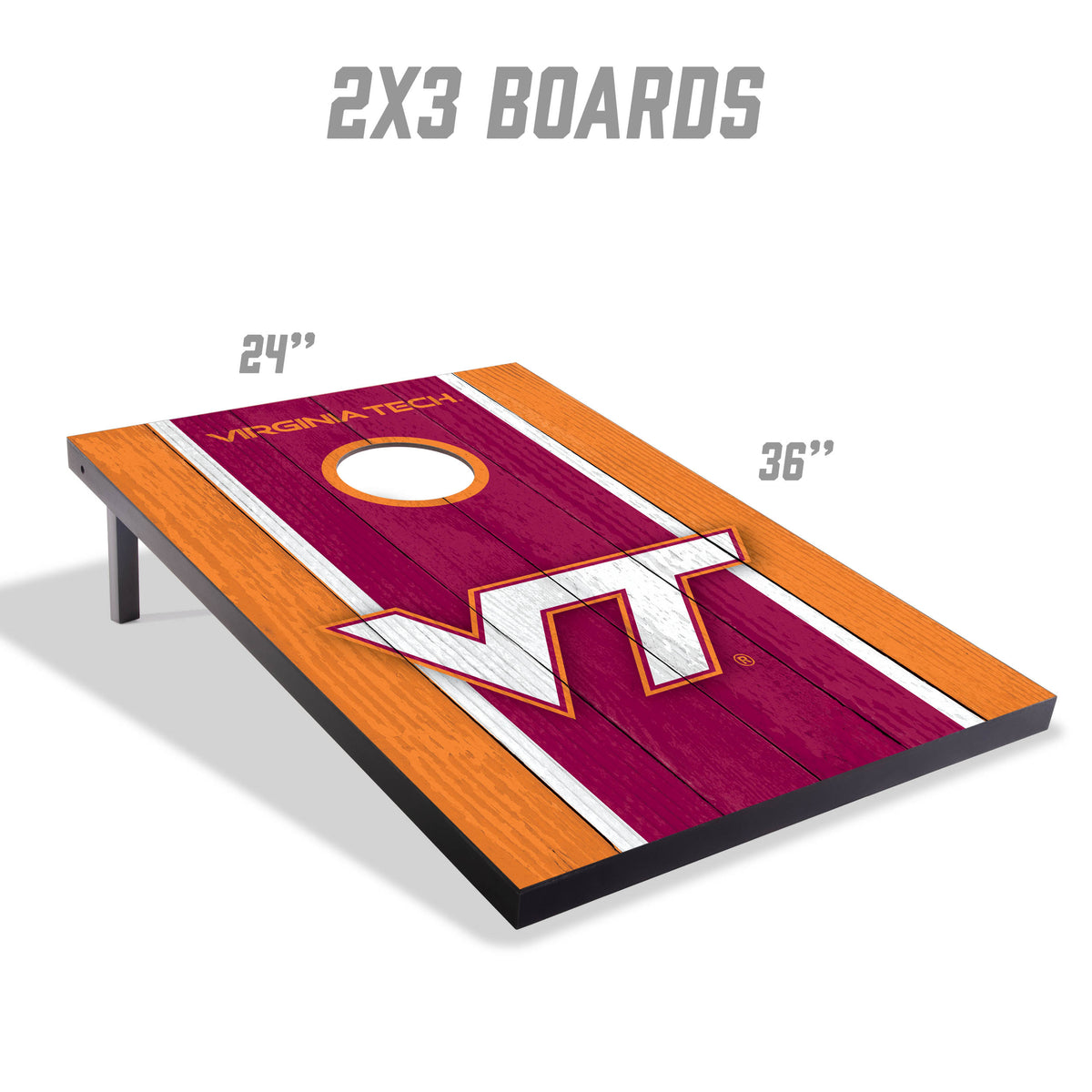 Virginia Tech Hokies 2x3 MDF Cornhole Game Set