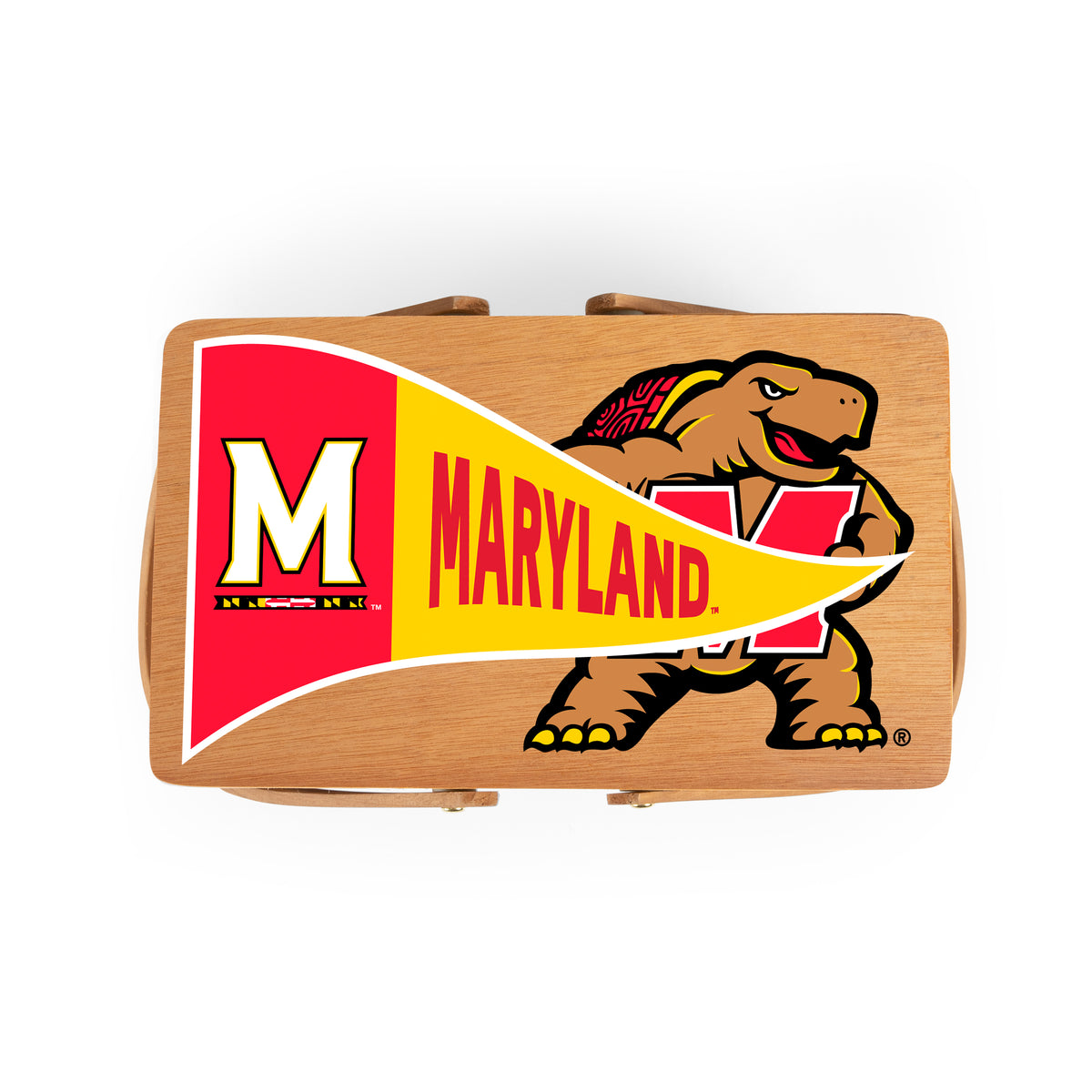 Maryland Terrapins Poppy Personal Picnic Basket