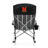 Maryland Terrapins Outdoor Rocking Camp Chair