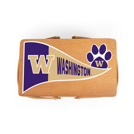 Washington Huskies Poppy Personal Picnic Basket