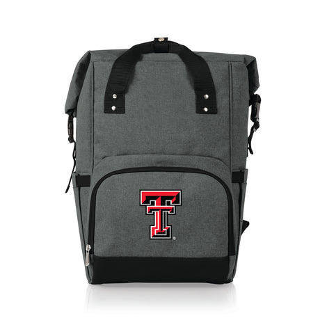 Texas Tech Red Raiders On The Go Roll-Top Cooler Backpack